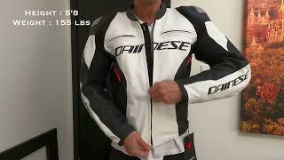 Dainese Racing 4 Leather Jacket [upl. by Quent293]