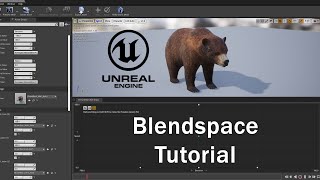 Blendspace tutorial in Unreal Engine Making an AI character Part 1 [upl. by Enilada]