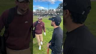 Switch hitter bro… 😂😂 golf youtubeshorts shorts [upl. by Amimej774]