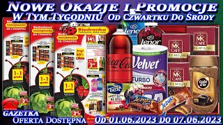 Biedronka Nowa Gazetka Promocyjna Od Czwartku 01062023  W Tym Tygodniu  Nowe Okazje i Promocje [upl. by Acirej]