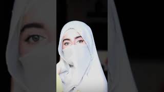 How to Wear Niqab tutorial with full coverage in summers [upl. by Hrutkay]