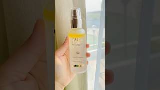 Review d’alba first spray serum amp tone up sun cream [upl. by Elesig]