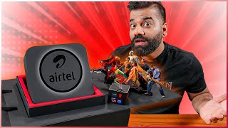 Airtel Xstream Box with Superfast Unlimited Entertainment🔥🔥🔥 [upl. by Anilejna]