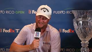 2024 Puerto Rico Open Brice Garnett Sunday Winners Press Conference HLS Vide [upl. by Yrroc]