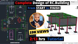 How to Design a Reinforced Concrete Building using Protastructure  from START to FINISH [upl. by Adnwahs]