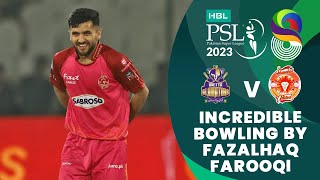 Incredible Bowling By Fazalhaq Farooqi  Quetta vs Islamabad  Match 13  HBL PSL 8  MI2T [upl. by Alaj730]