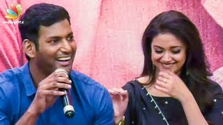 Sri Reddyக்கு நான் ஆதரவு கொடுக்கணுமா  Vishal Speech  Keerthi Suresh  Sandakozhi 2 Press Meet [upl. by Isiad]