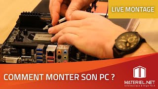 Monter son PC Gamer  Tutoriel Materielnet 2019 [upl. by Essa]