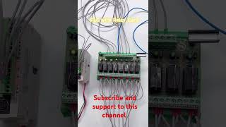 PLC AND RELAY CARD WORKING HVAC R PHARMA [upl. by Ybroc]