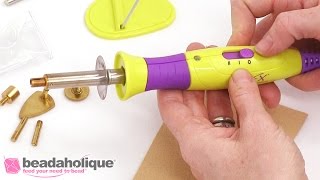 Product Demo Beadsmith Corded HotFX Crystal Applicator Tool [upl. by Jocelyne]