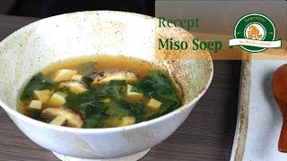 Recept De lekkerste Japanse Miso Soep maken ook vegan [upl. by Glynas]