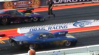 Drag Racing 2009  Pro Mod Qualy 2  NitrOlympX Hockenheim [upl. by Weitman]