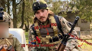 I Wore Airsoft Gear in Ukraine [upl. by Urbanus]