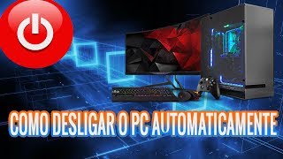 COMO DESLIGAR O PC AUTOMATICAMENTE [upl. by Maisey]