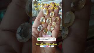 Lemon topaz stone ring design muzaffaraligemstone youtubeshorts muzaffaralijewellery [upl. by Ahsircal]