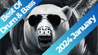 🐻 BEST OF DRUM amp BASS Mix 2024 Jan  Camo amp Krooked Friction Serum James Hype Eskei83  DNB ❄️ [upl. by Liemaj856]