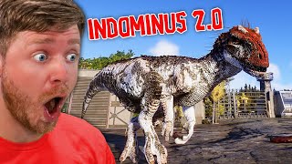 INDOMINUS REX 20 is CRAZY  Jurassic World Evolution 2 [upl. by Ntsud]