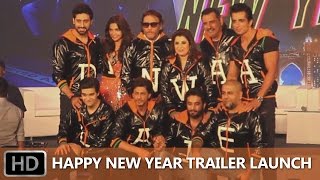 Happy New Year Trailer Launch Event  Uncut  Shah Rukh Khan Deepika Padukone [upl. by Haelat157]