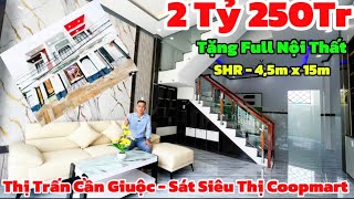 ✅ Đúng 2 Tỷ 250 Tr  Tặng Full Nội Thất  SHR  45m x 15m  Rẻ  Đẹp  Hiếm [upl. by Eirellav]