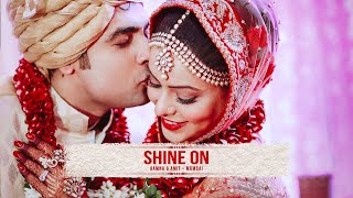 SHINE ON  Aamna Sharif amp Amit Kapoor Trailer  Best Wedding Highlights  Mumbai India [upl. by Damara627]