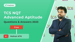 TCS NQT Advanced Aptitude Questions and Answers 2023 2024 [upl. by Enicnarf]