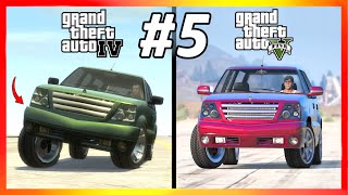 16 BIGGEST DOWNGRADES From GTA IV to GTA V 👎 [upl. by Ataliah]