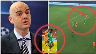 Réaction de Président de FIFA sur l Arbitre après match Sénégal vs Côte dIvoire [upl. by Nonnad199]