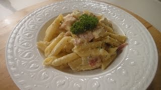 Penne Carbonara  Sanjeev Kapoor Khazana [upl. by Notgnirra]