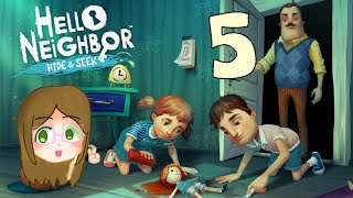 JOGANDO HELLO NEIGHBOR HIDE AND SEEK pt5 [upl. by Slavin]