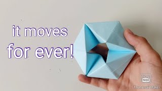 how to make a paper flexagon origami tutorial [upl. by Erehs11]