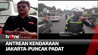 Pantauan Ganjil Genap Jalur Puncak Hari Ini Minggu 6 November 2022  AKIP tvOne [upl. by Henarat]