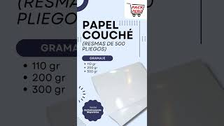 PAPEL COUCHÉ [upl. by Kyred]