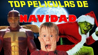 TOP De las Mejores PELICULAS DE NAVIDAD [upl. by Acitel]