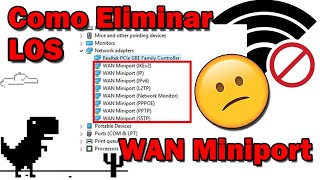 Como Eliminar Los Wan Miniport para poder Jugar mejor [upl. by Kiran]