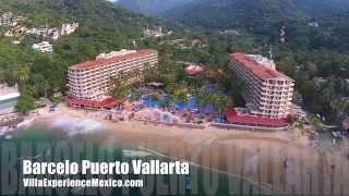 Aerial Views of Mismaloya Beach amp Barcelo Resort Puerto Vallarta [upl. by Bik]