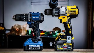 HERCULES HAMMER DRILL VS DEWALT HAMMER DRILL You Wont Believe The Results [upl. by Yllod]