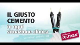 IVOCLAR  Variolink Esthetic e Speed Cem Plus [upl. by Aneelehs64]