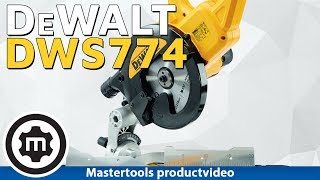 DeWALT DWS774 Afkortzaag productvideo [upl. by Aneled]