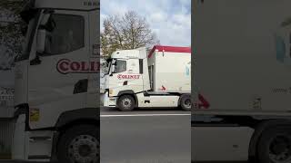 Renault T COLINET automobile concessiontrailer trucker camionnage trucking trailering [upl. by Nadeen]