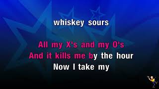 Whiskey Sour  Kane Brown KARAOKE [upl. by Ttik490]