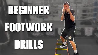 6 Boxing Footwork Drills For Beginners  Learn To Box At Home [upl. by Amora]