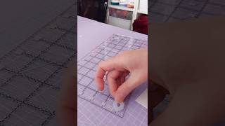 asmr 💡 adding silicone grips to my rotary rulers to make them not shift 🪡📏 [upl. by Idisahc]