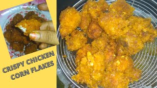 CRISPY CHICKEN CORN FLAKESKFC STYLE FRIED CHICKEN RECIPESUPER CRUNCHY CRISPY CORN FLAKES CHICKEN [upl. by Nalon]