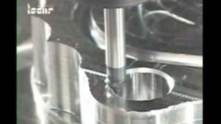 ISCAR MultiMaster demo13milling16mov [upl. by Ellekcim]