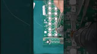 Antminer T17 Repair  Antminer T17 hash board replaces new BM1397 ASIC chip [upl. by Eelamme629]