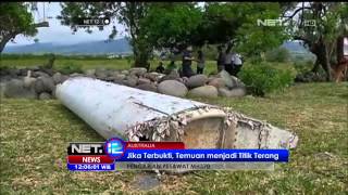 Puing Pesawat Malasyia Airlines MH370 Ditemukan  NET12 [upl. by Eiromem]