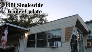 1982 Singlewide Trailer Updates singlewidemobilehome mobilehomeupdates cleanwithme [upl. by Inat112]