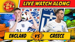 England VS Greece 12 LIVE WATCH ALONG Nations League England greece nationsleague [upl. by Aoket]