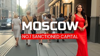 🇷🇺 MOSCOW RUSSIA MOST SANCTIONED CAPITAL IN THE WORLD [upl. by Breen955]