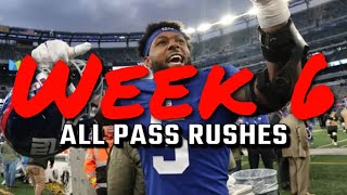 Kayvon Thibodeaux Week 6 All Pass Rushes [upl. by Noyek]